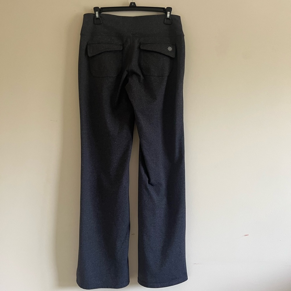 Athleta Fushion wide leg  yoga pants - Picture 3 of 12